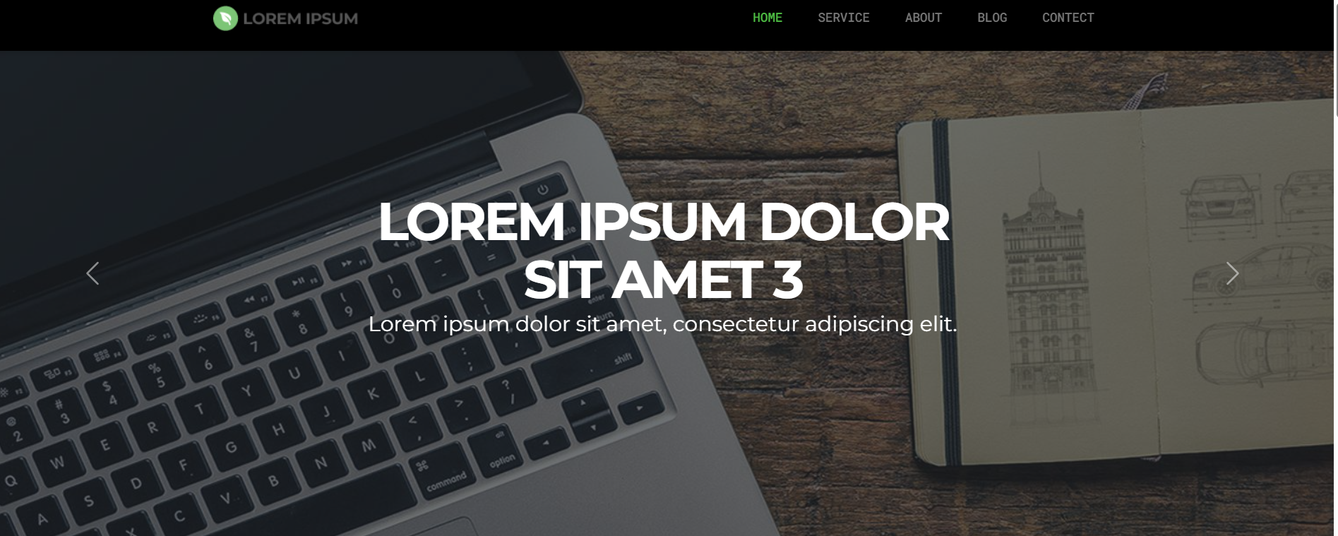 Lorem 5 Page Project